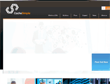 Tablet Screenshot of cachesimple.com
